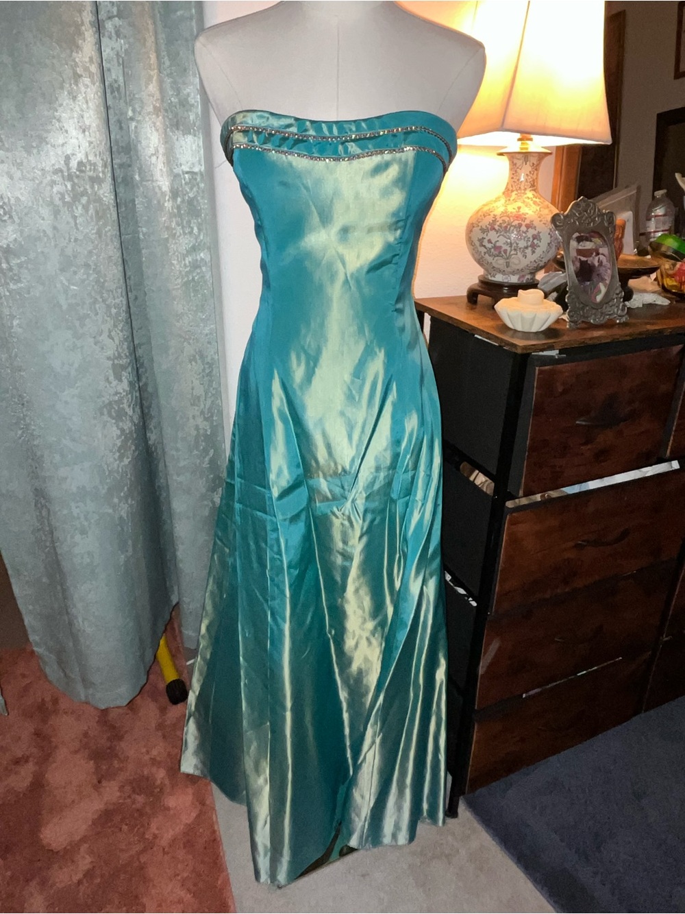 Jessica McClintock by Gunne Sax y2k prom dress